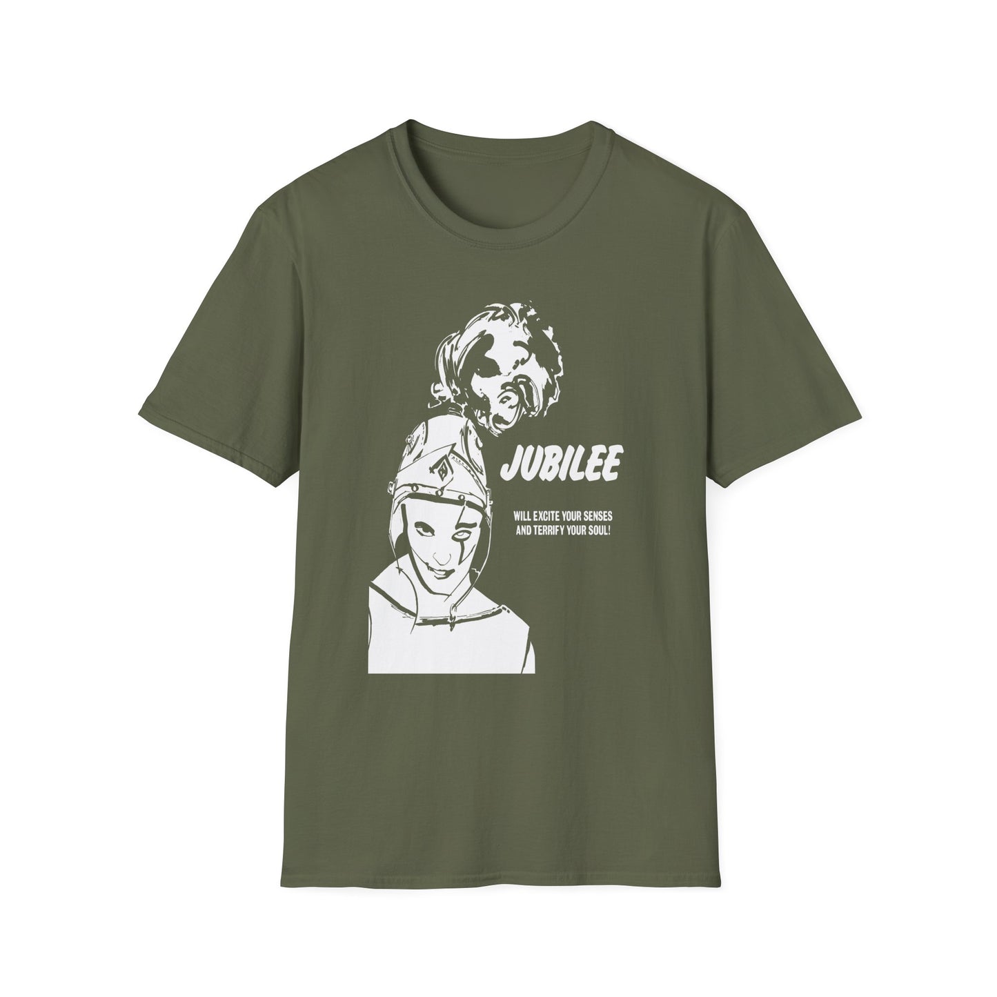 1978 british cult film jubilee will excite your senses and terrify your soul tshirt