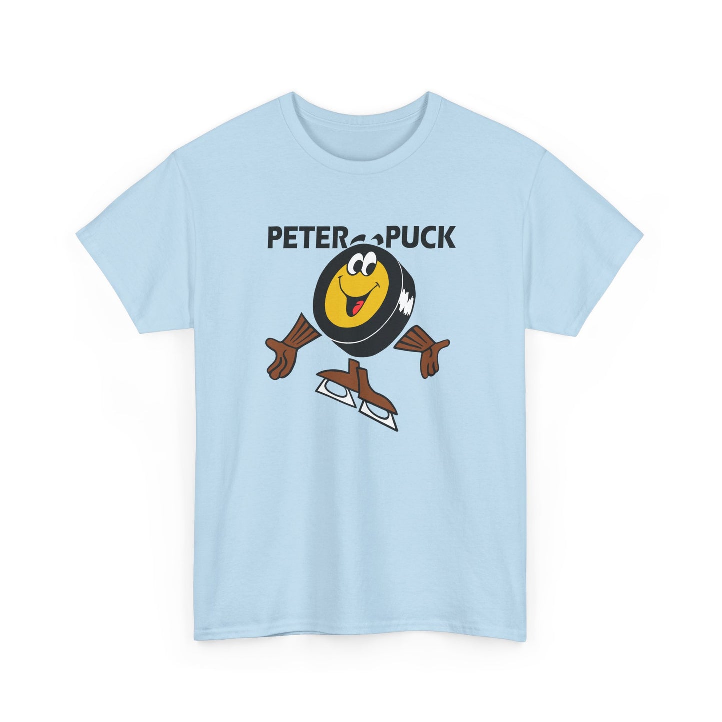 1970s tv hockey mascot peter puck tshirt