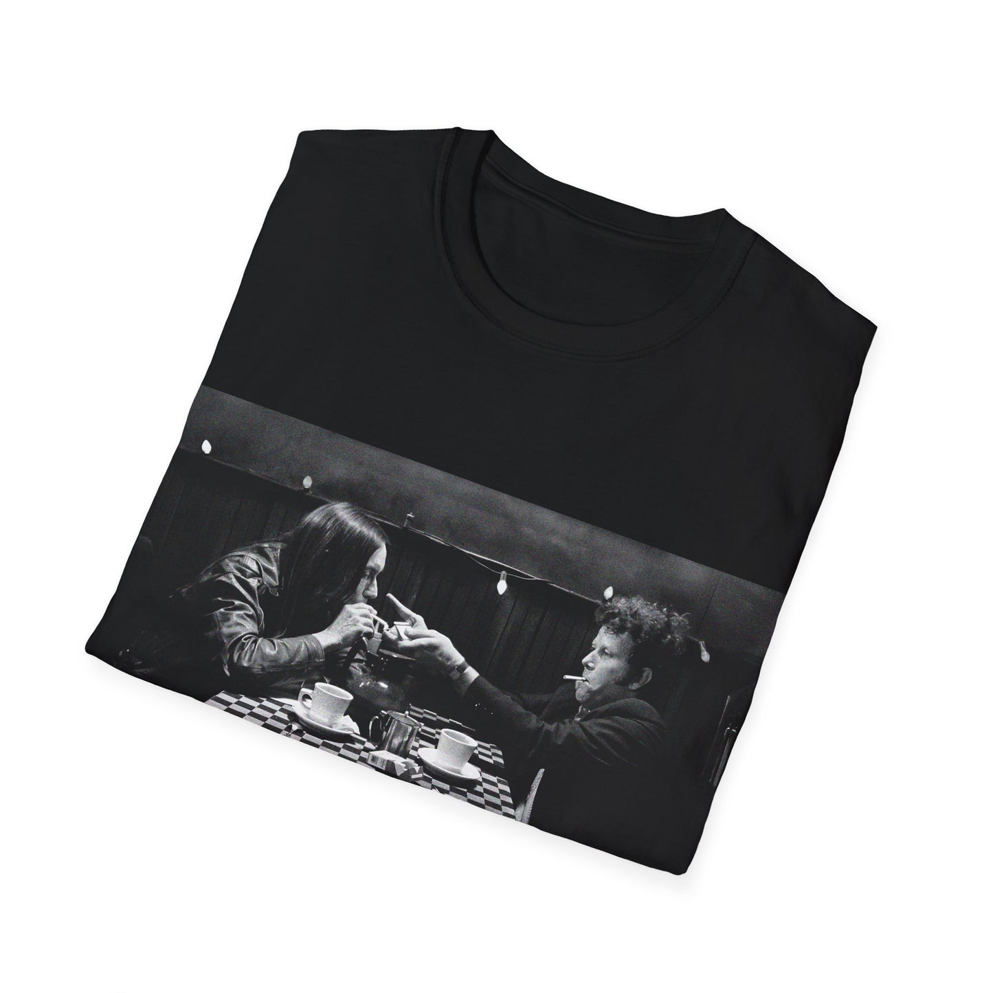 iggy pop and tom waits from coffee and cigarettes tshirt