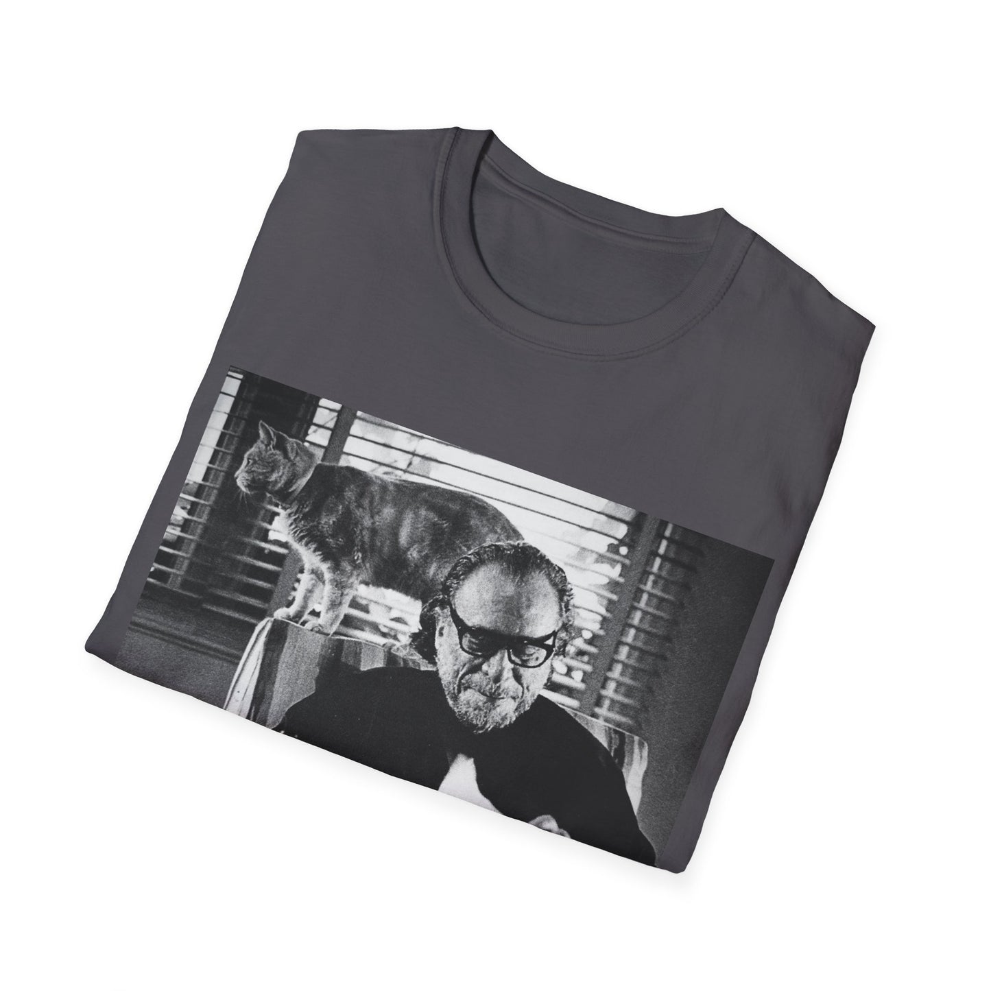 bukowski and butch the cat tshirt