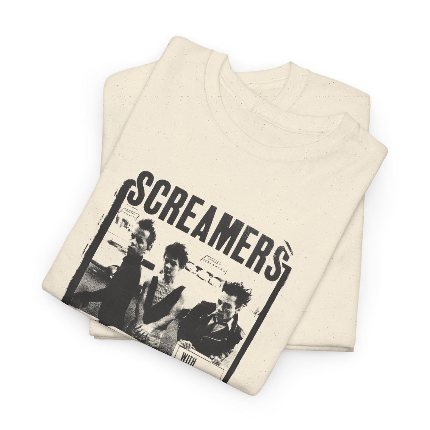 screamers, deadbeats, f-word show at the whiskey-a-go-go in west hollywood february 1978 show poster tshirt
