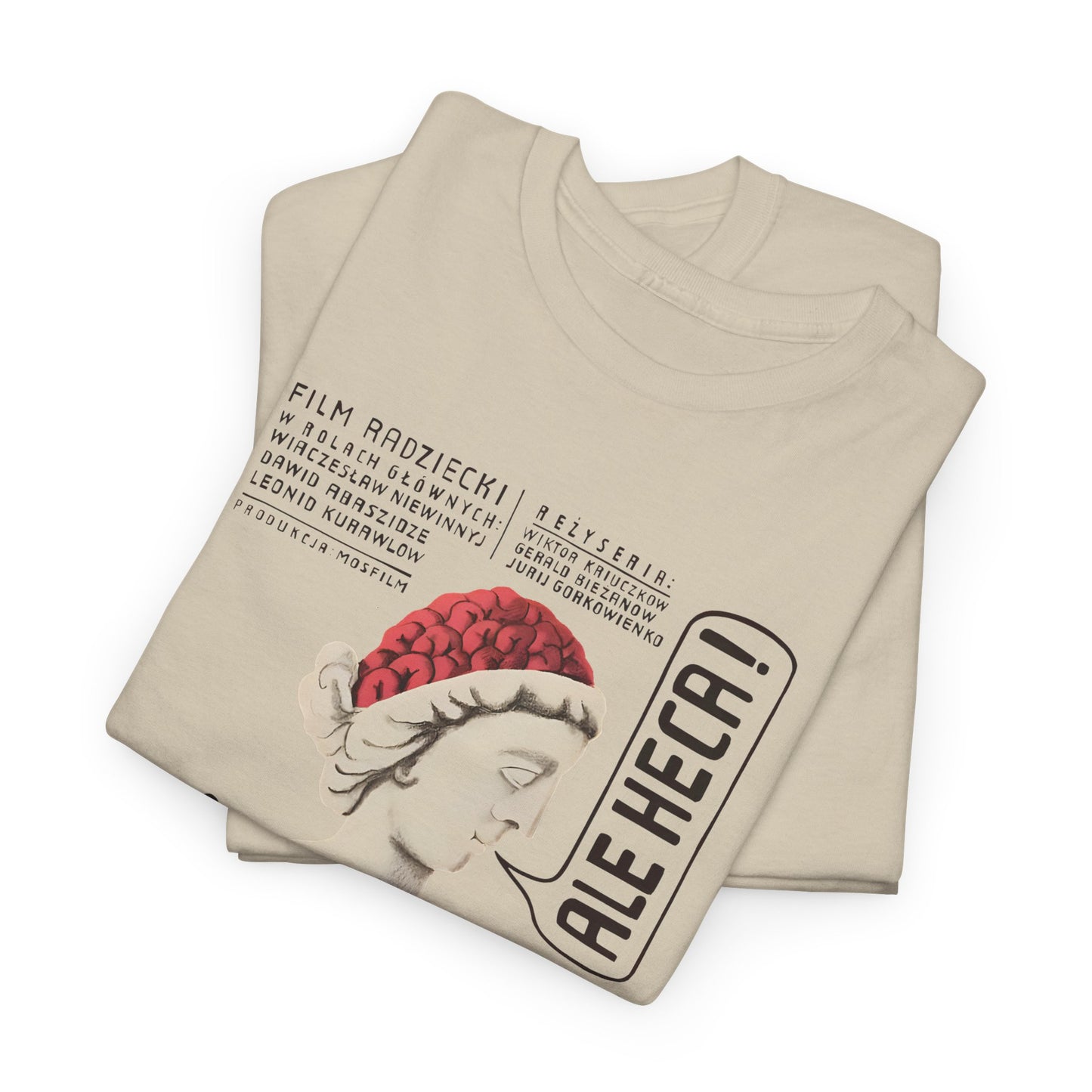 1975 soviet film au-u! polish movie poster by jerzy flisak reproduction tshirt