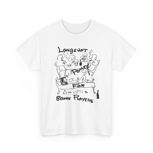 1962 longshot pomes for broke players by charles bukowski rare book cover tshirt