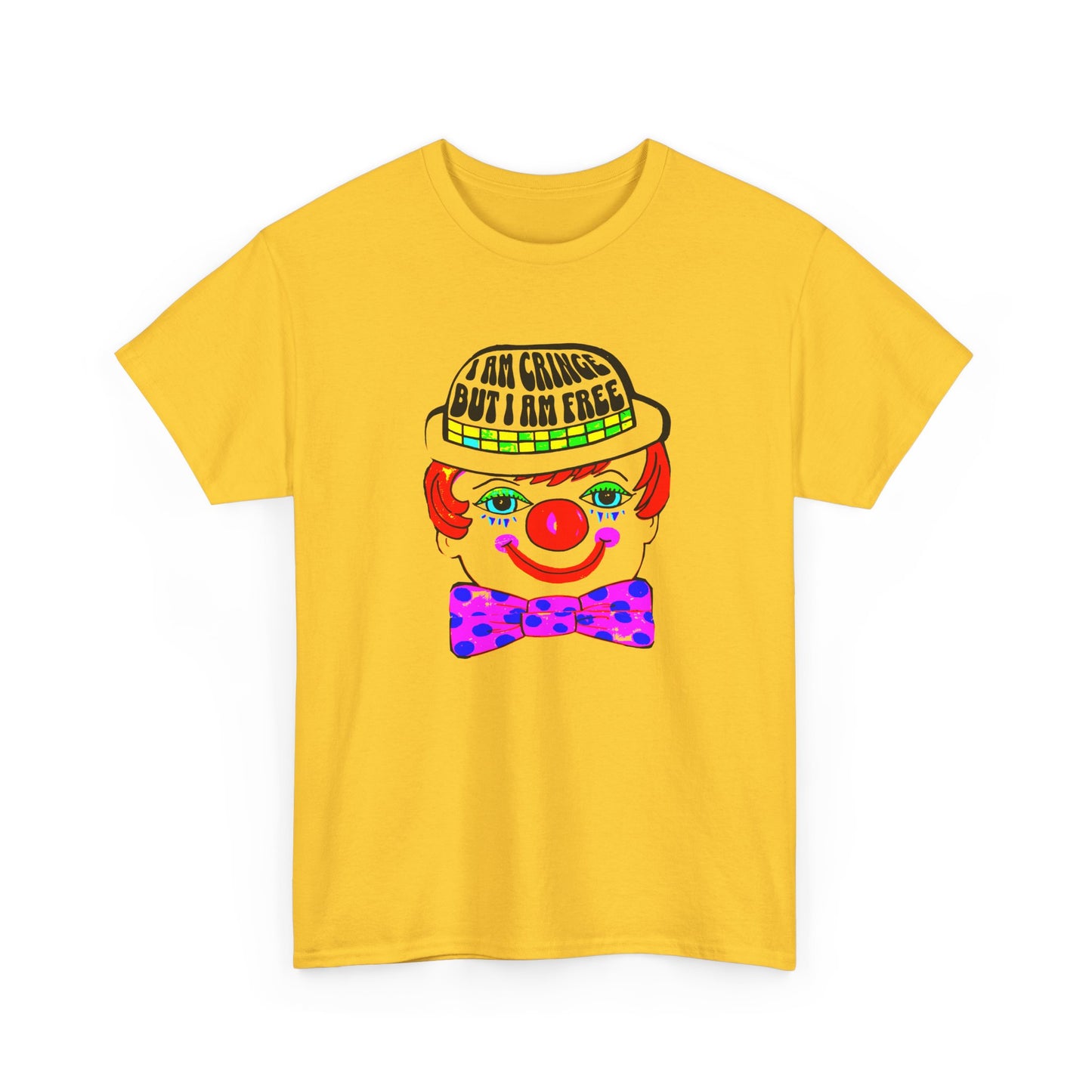 i am cringe but i am free garbage clown