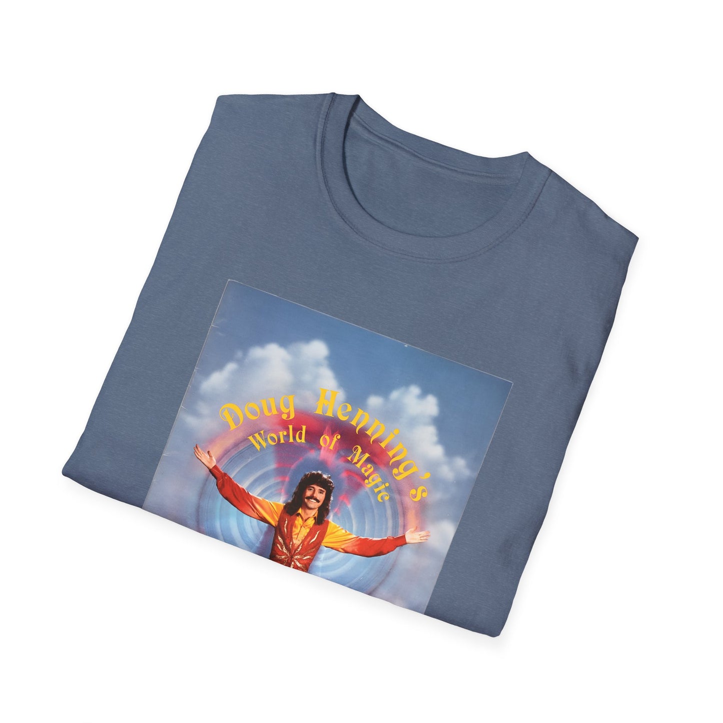 doug henning's world of magic 1982 tv special reproduction tshirt