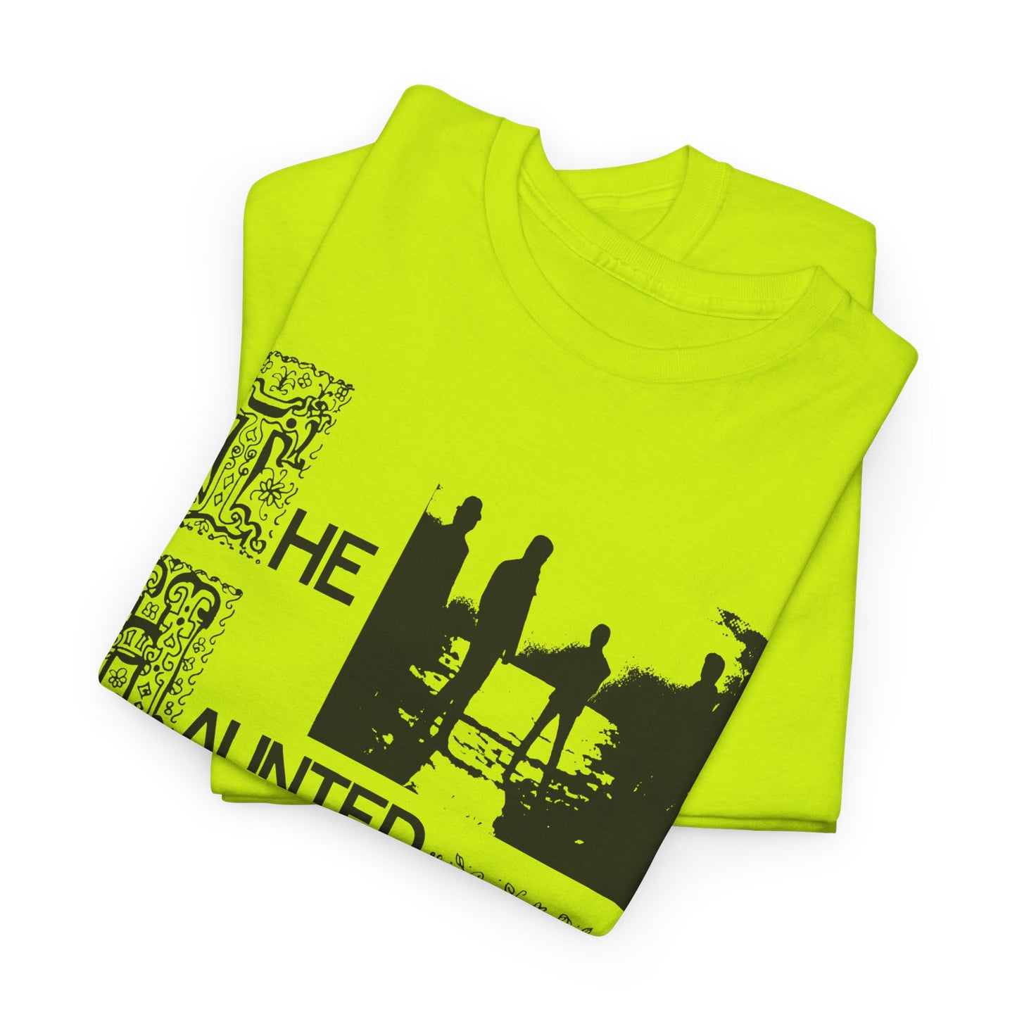 1967 debut album by montreal garage rock band the haunted stretched graphic tshirt