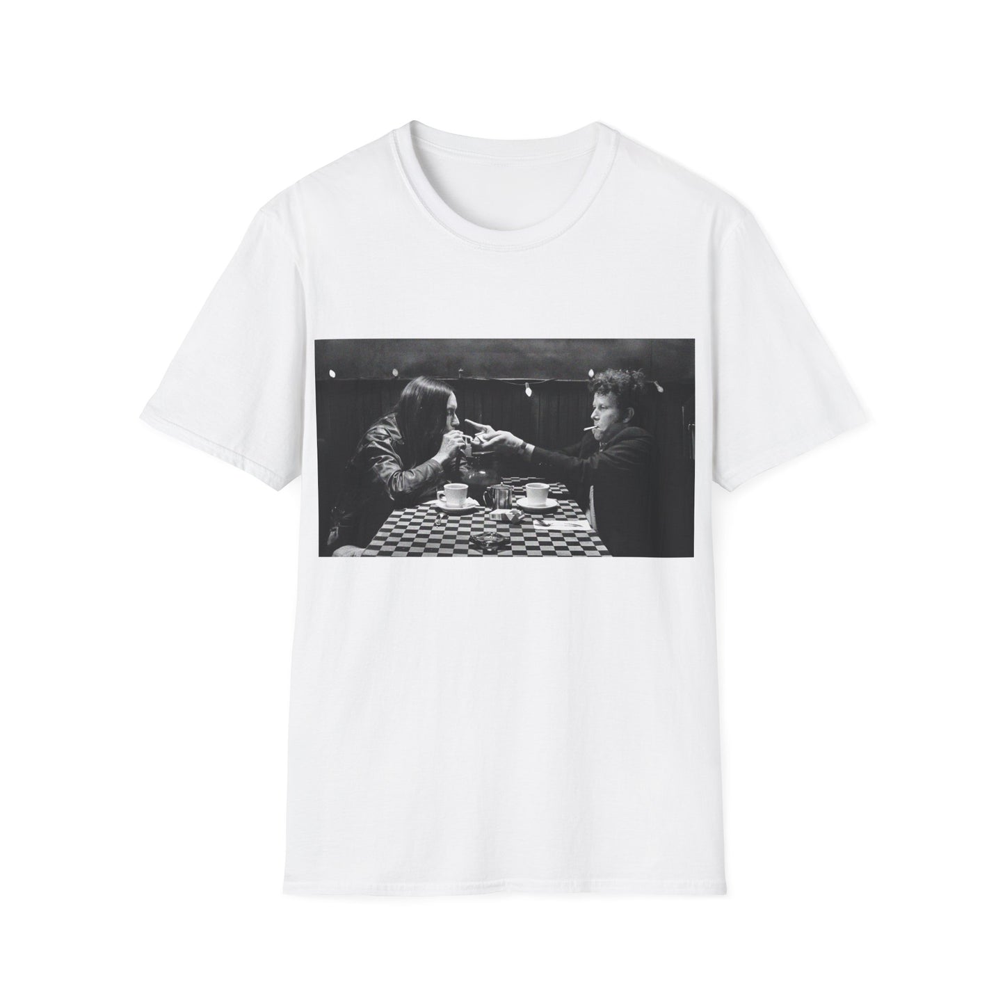 iggy pop and tom waits from coffee and cigarettes tshirt