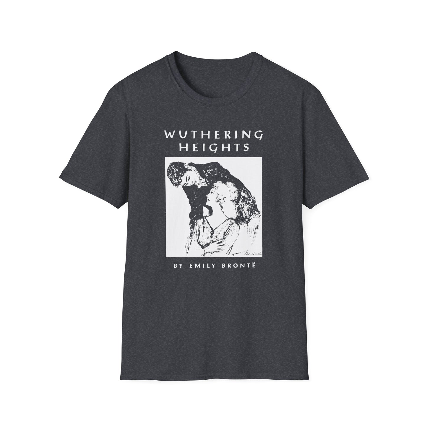 wuthering heights book cover tshirt