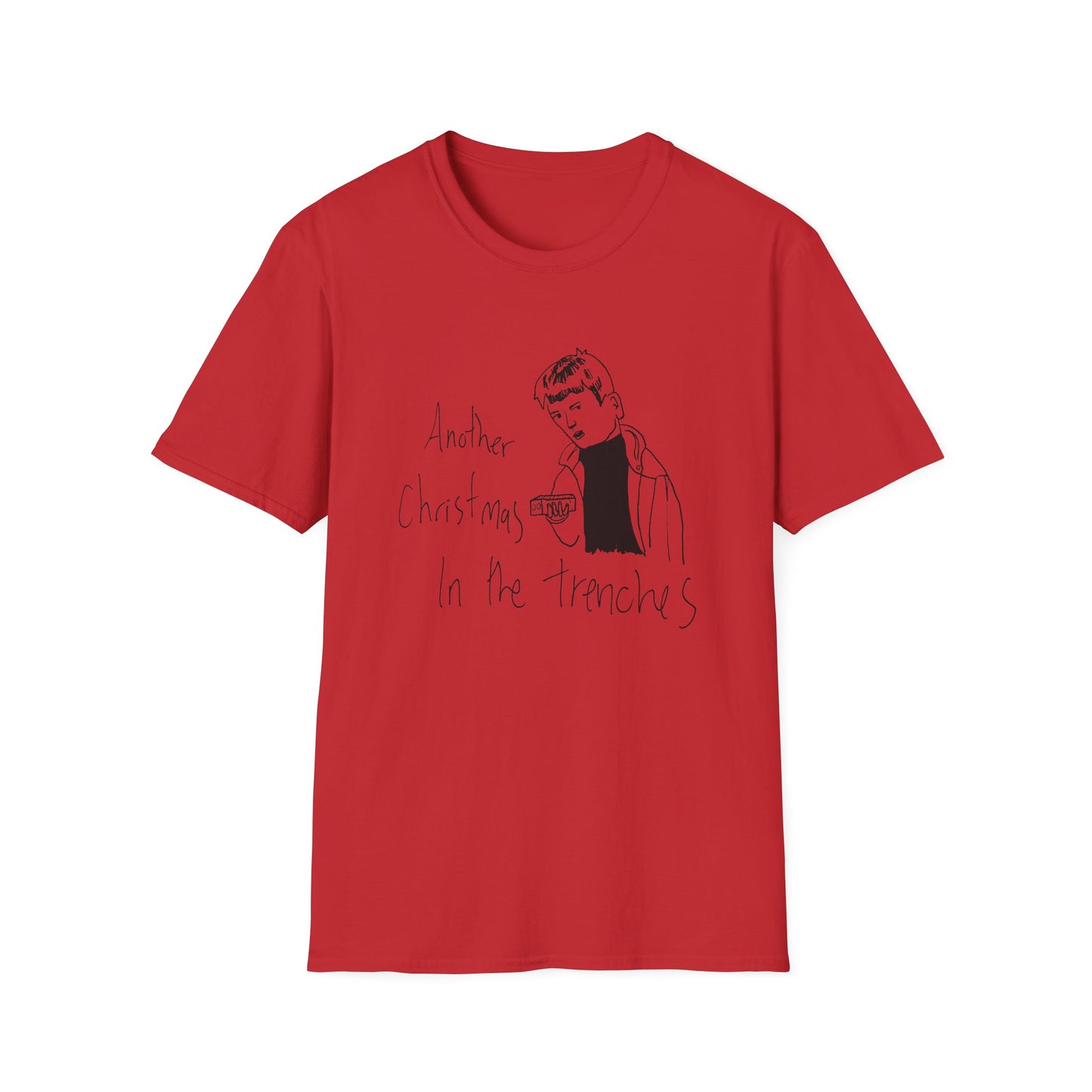 original sketch macaulay culkin in home alone 2 another christmas in the trenches tshirt