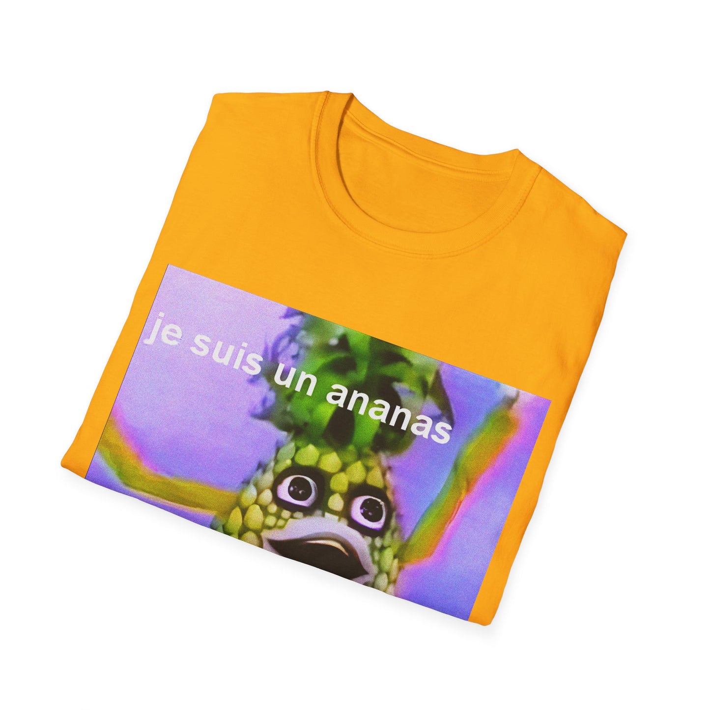 je suis un ananas téléfrançais! tshirt (i am a pineapple)