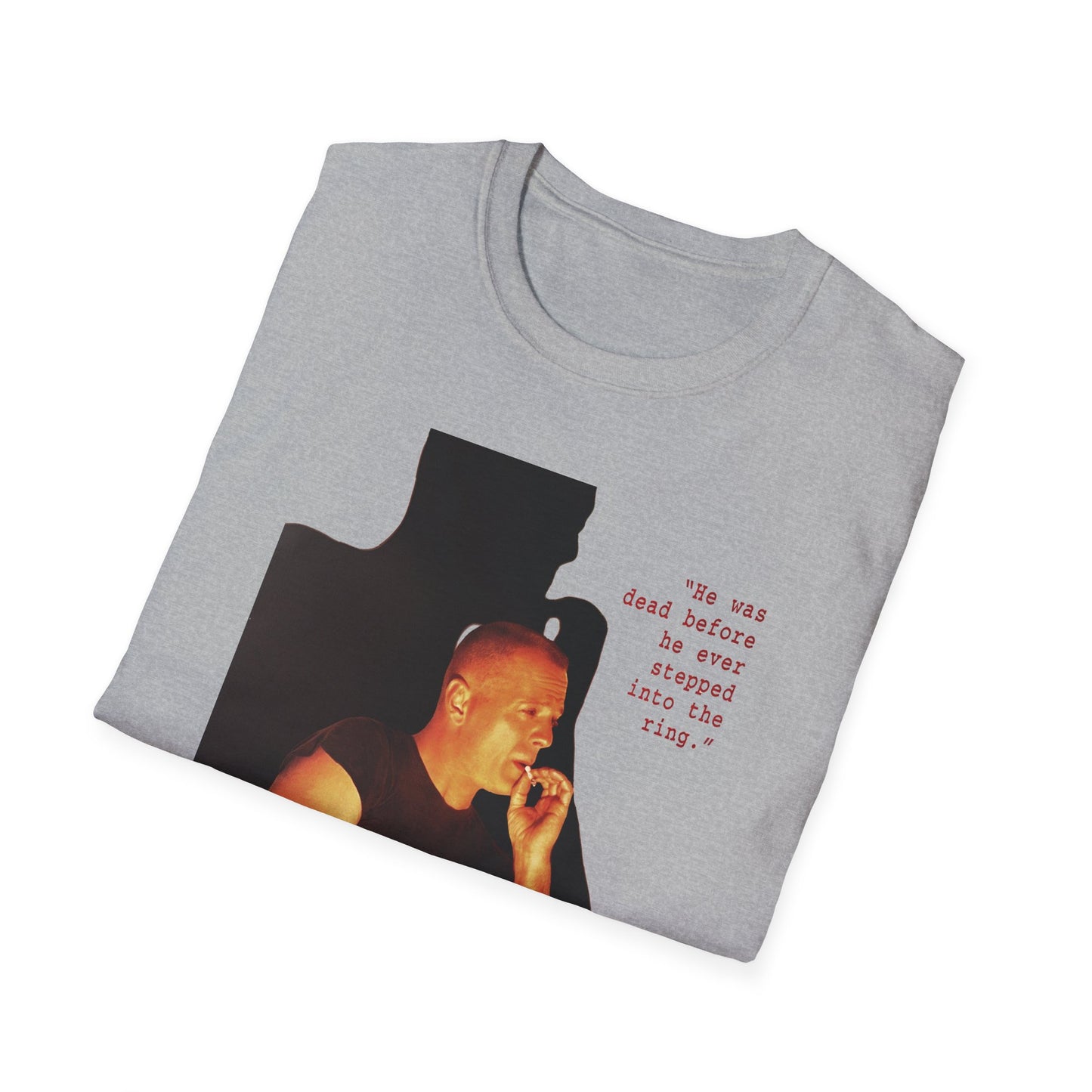 bruce willis pulp fiction the boxer tshirt