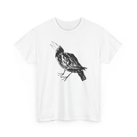 1958 crow illustration by kurt werth from scat the witch's cat by geraldine ross tshirt