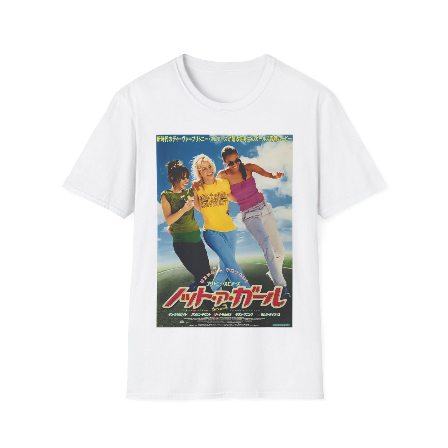 2002 japanese movie poster tshirt britney spears crossroads