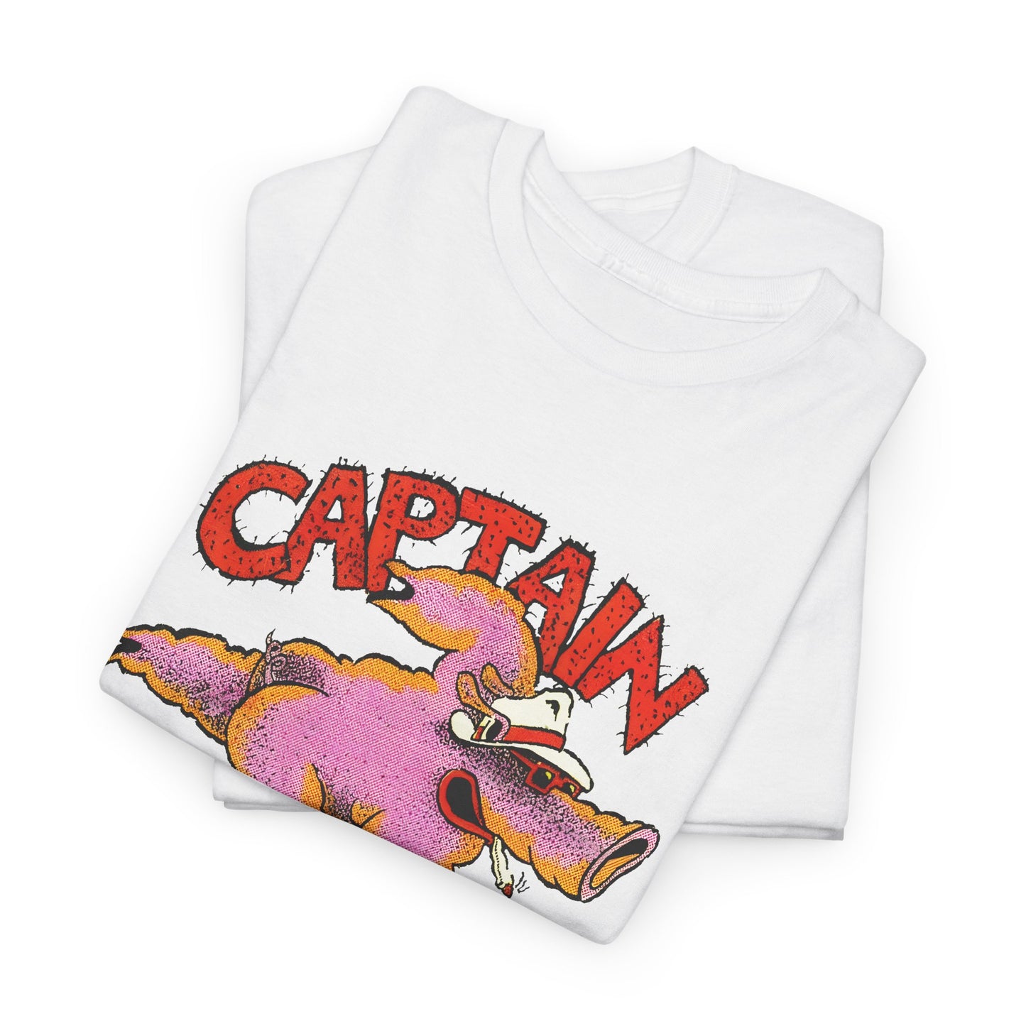 1970s australian surf counter culture illustration by tony edwards captain goodvibes reproduction tshirt