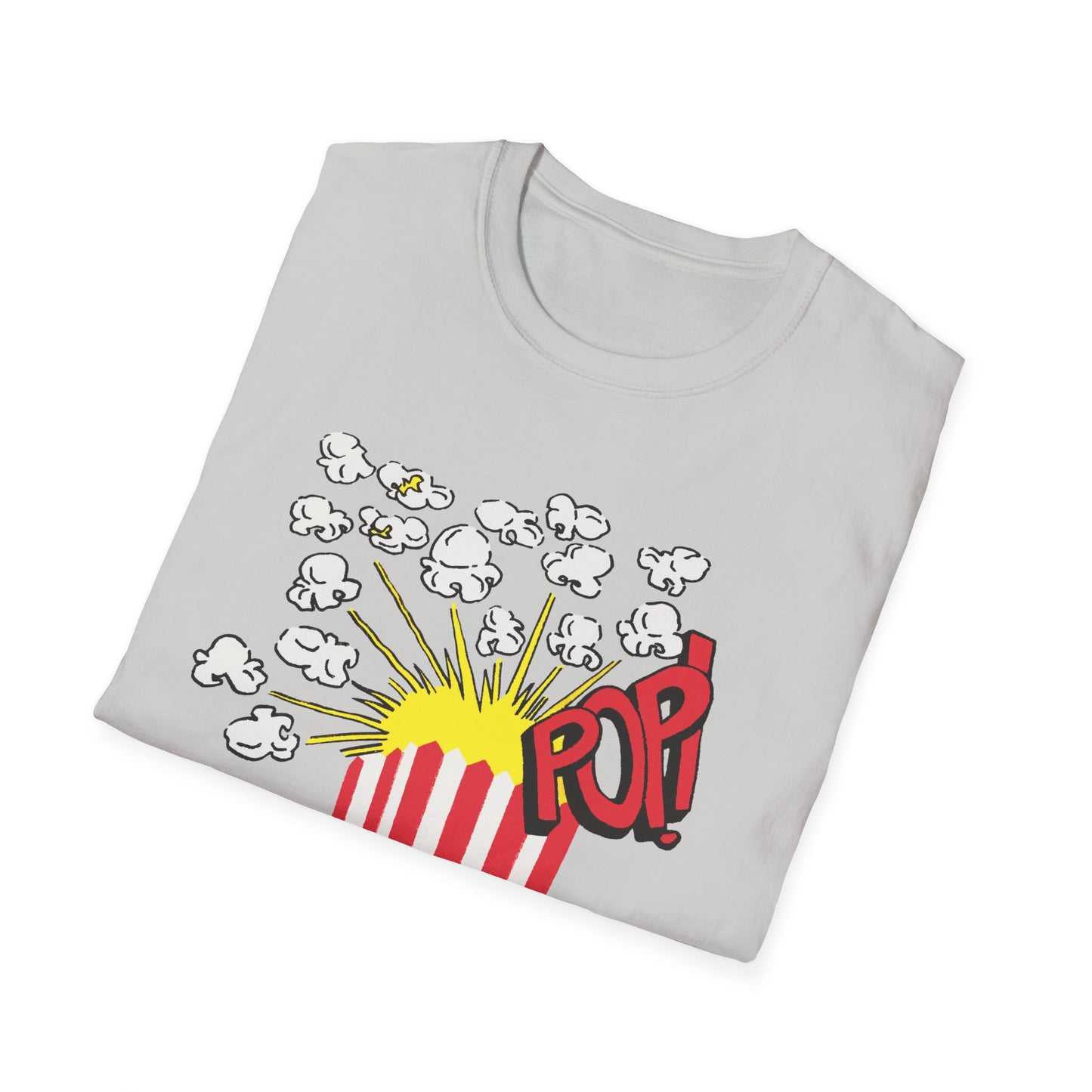 vintage 1980s popcorn image tshirt