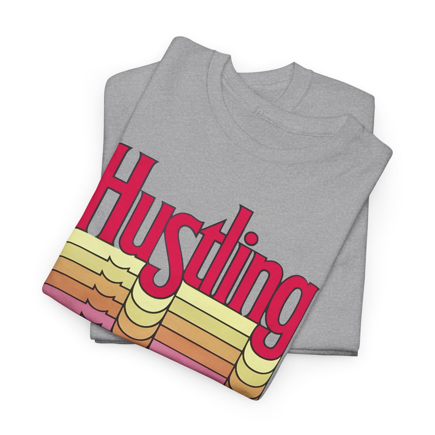 1977 hustling by graphic designer milton glaser reproduction tshirt