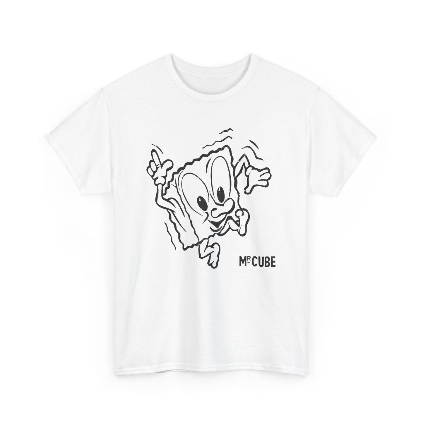 1950s tate & lyle granulated sugar mascot mr cube tshirt