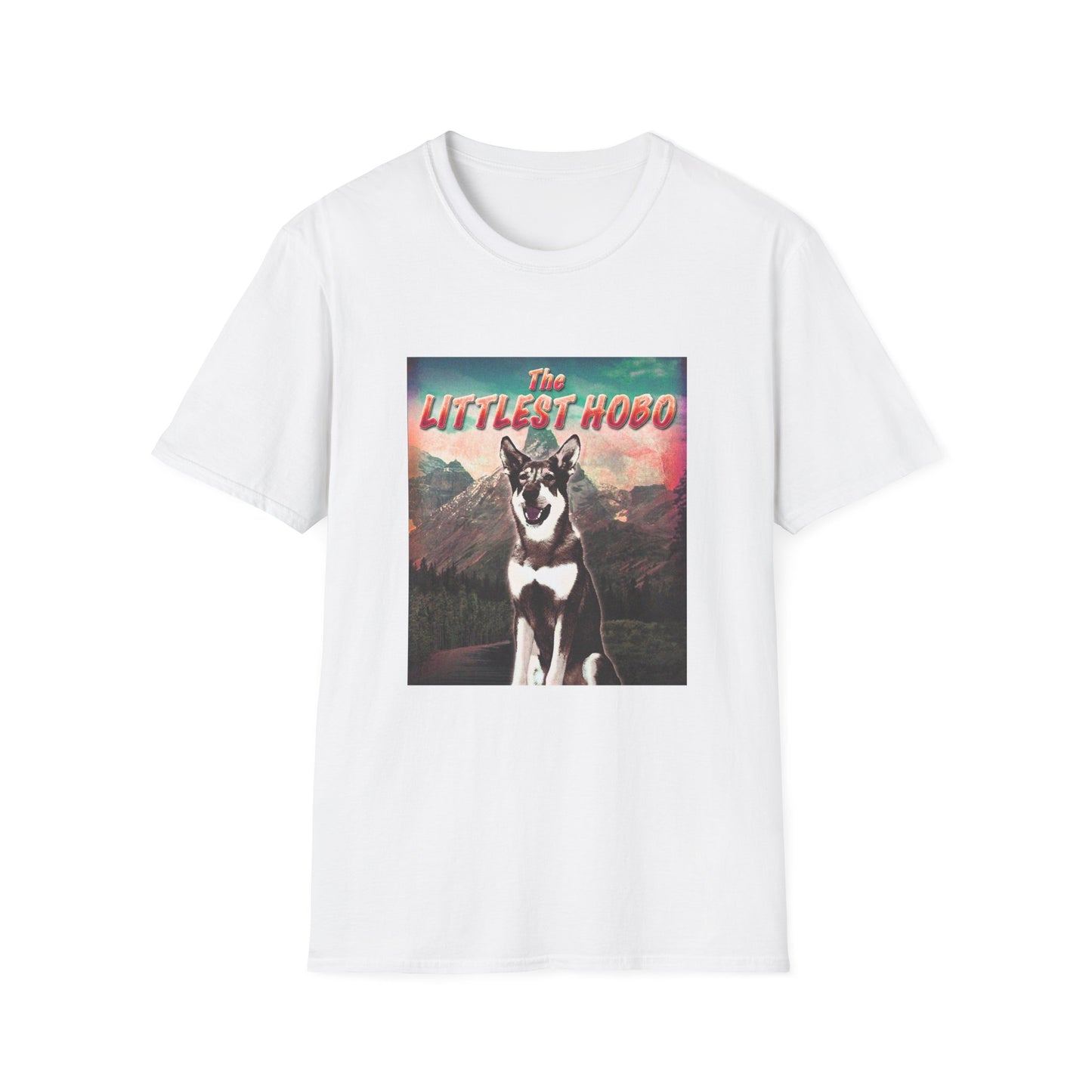 the littlest hobo canadian tv show vintage style tshirt