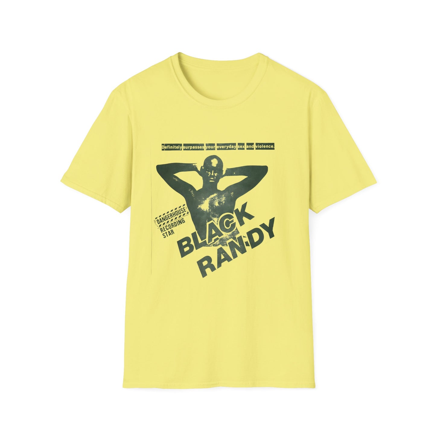 black randy & the metrosquad show poster tshirt
