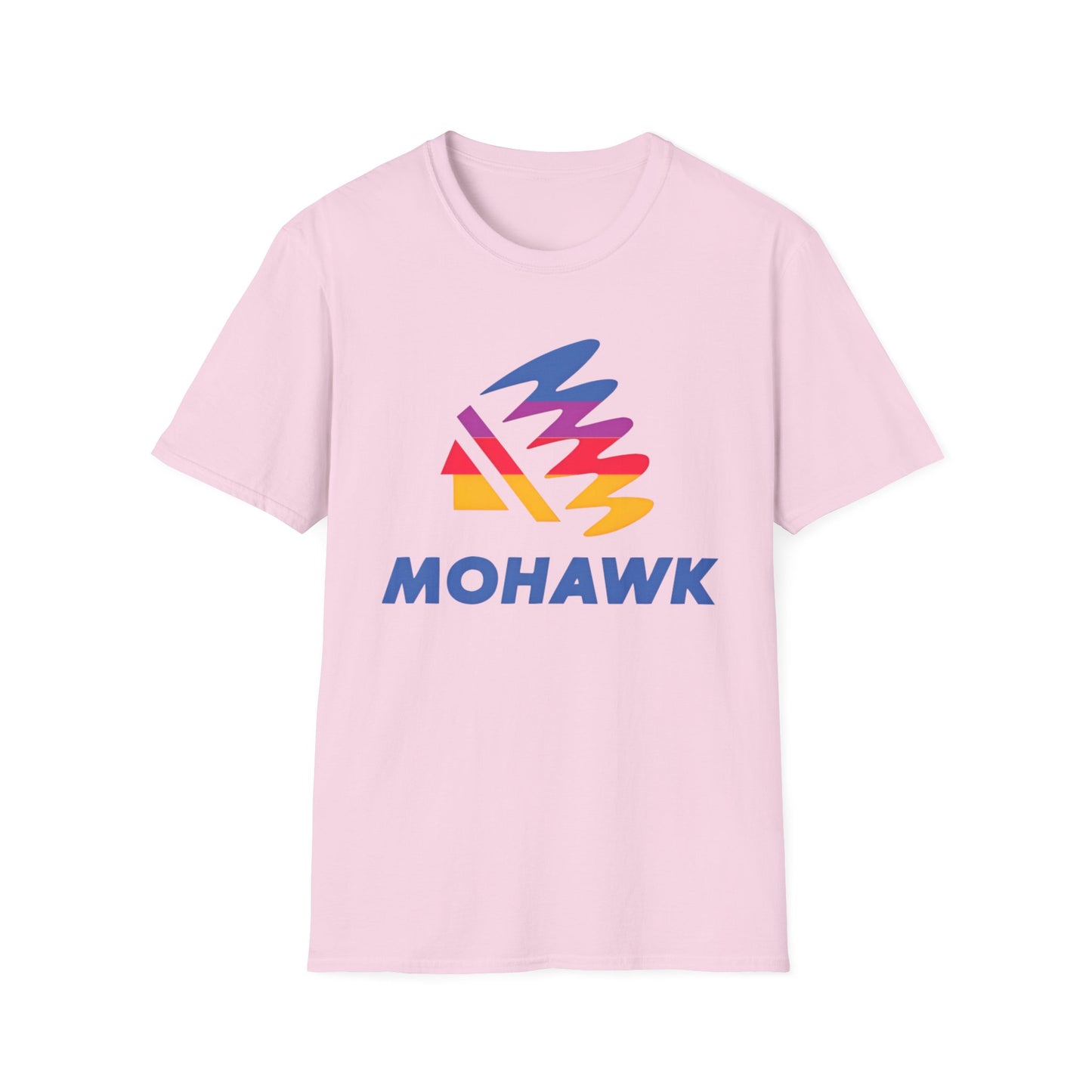 mohawk defunct gas station logo tshirt