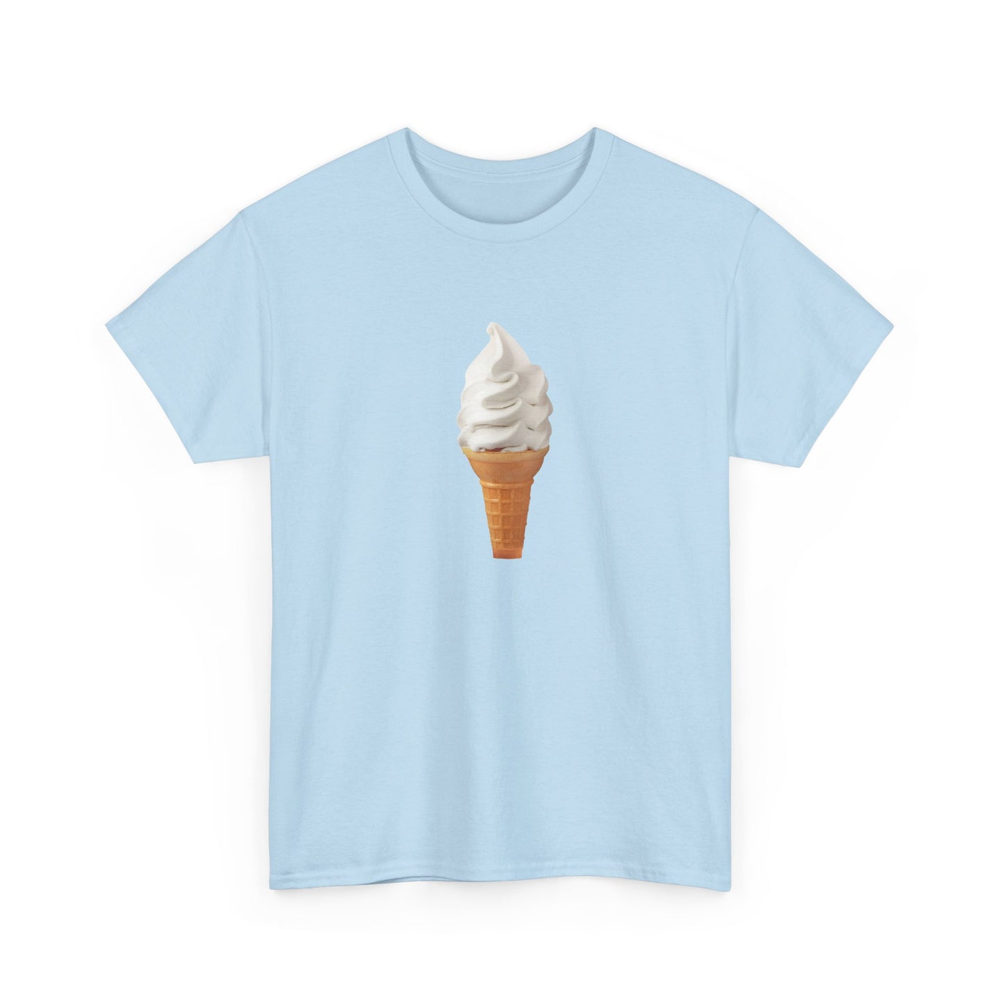 soft vanilla ice cream cone tshirt