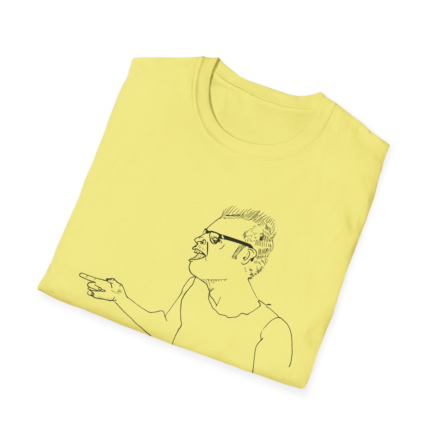 original drawing stick men with ray guns bobby soxx tshirt