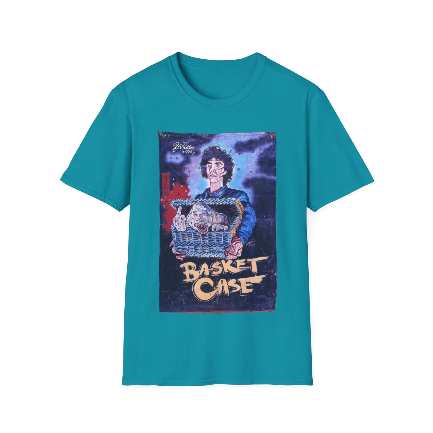 ghanaian basket case 1982 by frank henenlotter movie poster tshirt