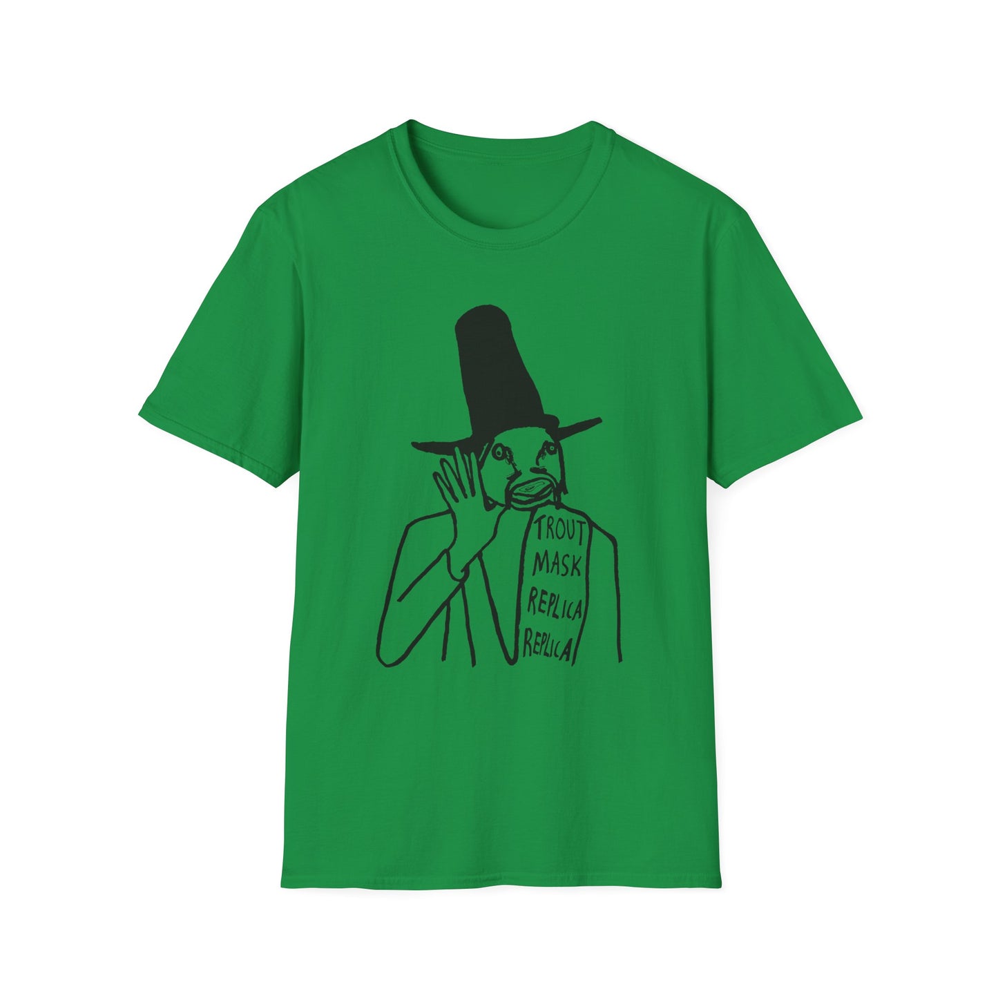 captain beefheart 1969 trout mask replica album replica original drawing tshirt