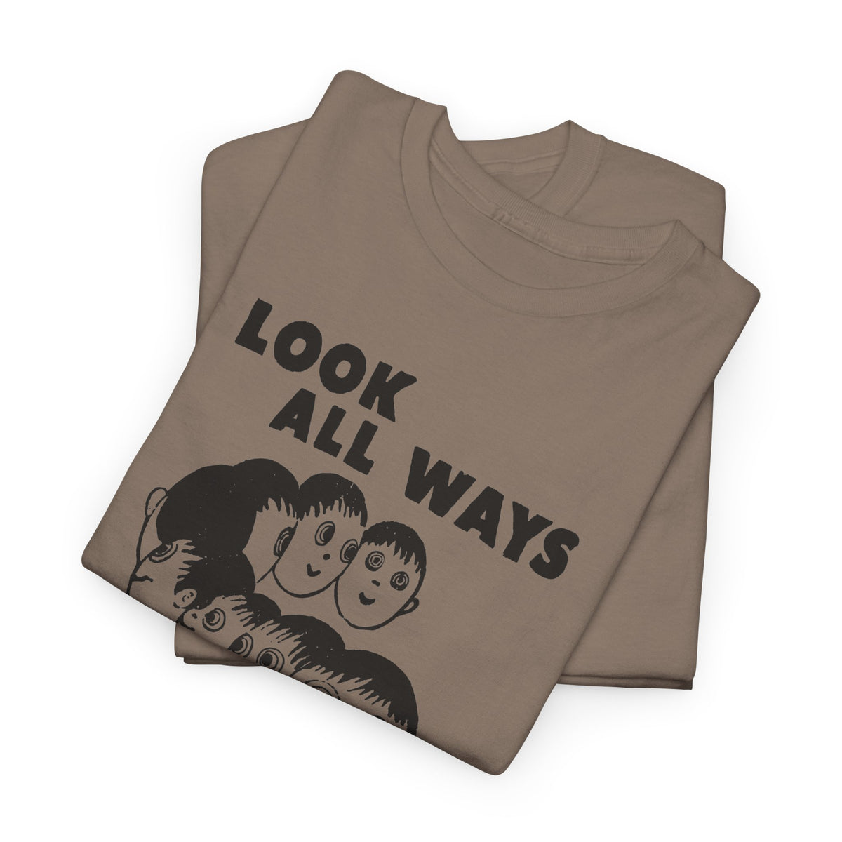1961 daily tribune wisconsin rapids newspaper look all ways before crossing safety illustration tshirt