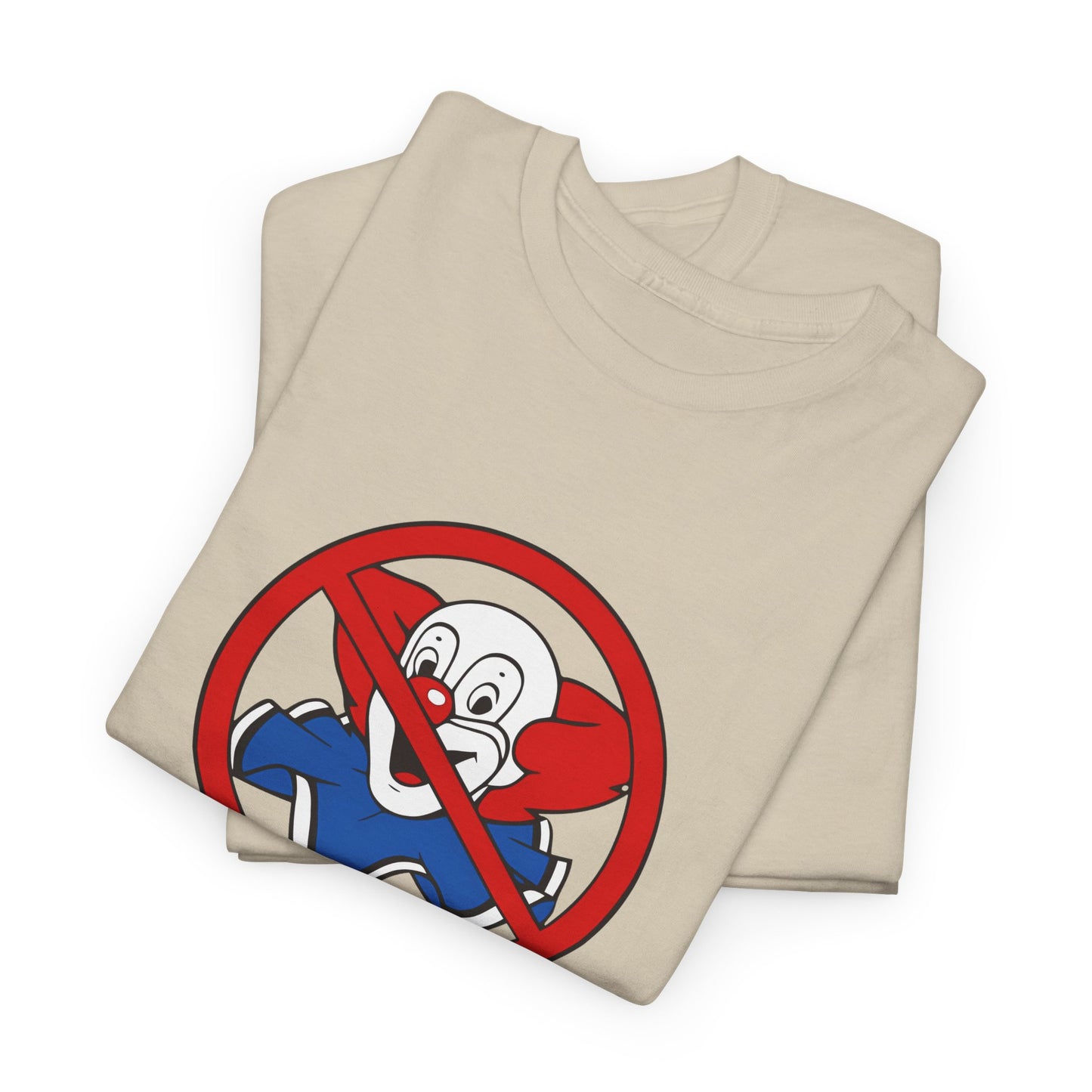 no bozos no letters tshirt