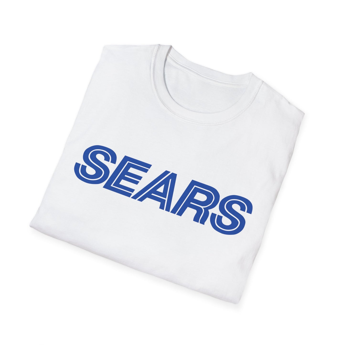 retro style sears logo defunct department store tshirt