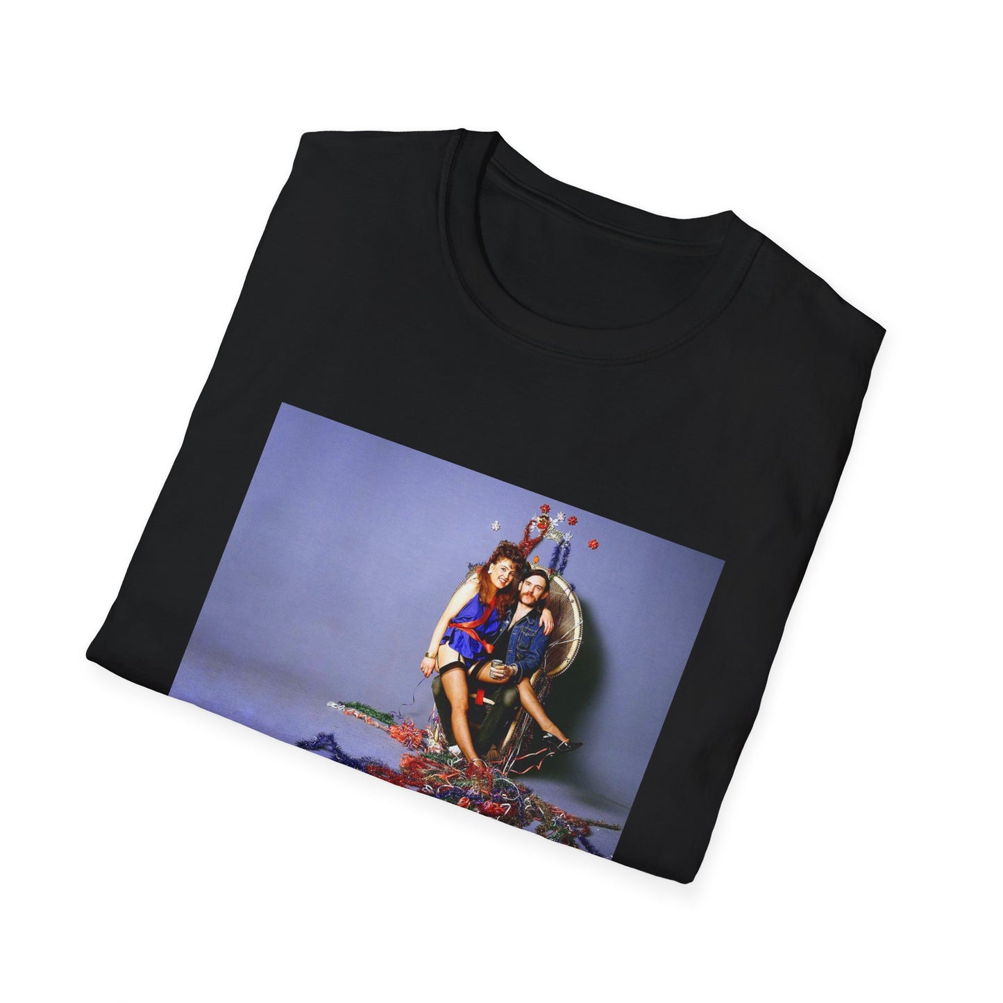 lemmy kilmister festive holiday photo tshirt