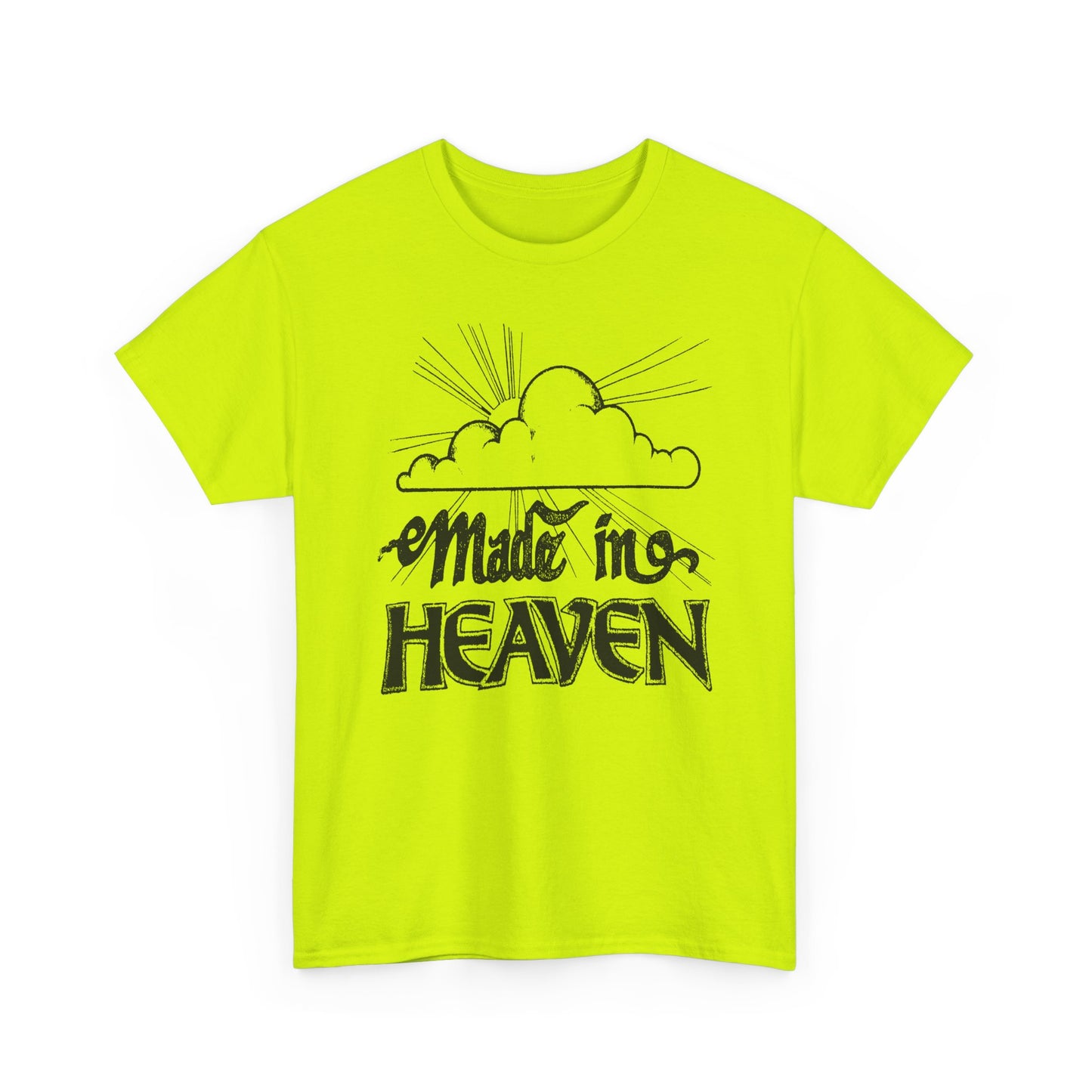 vintage graphic made in heaven reproduction tshirt