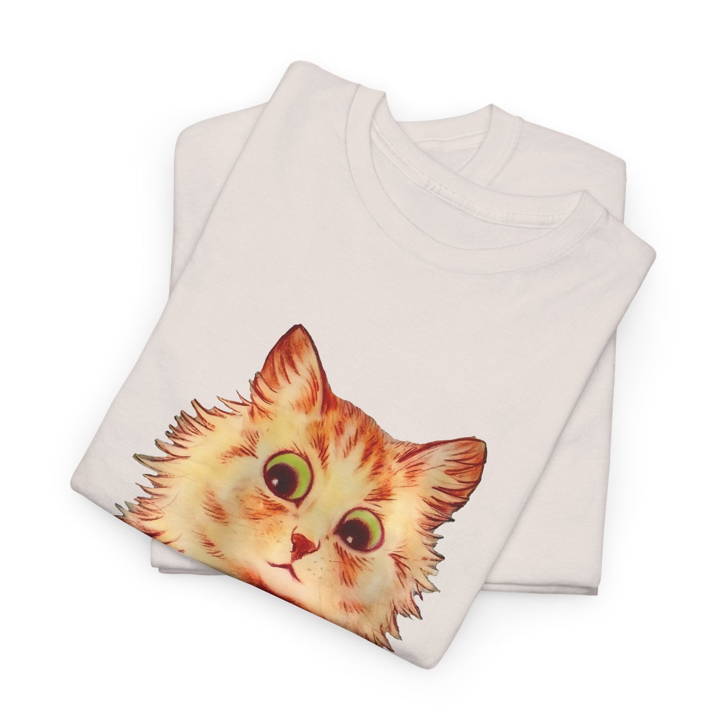 louis wain anthropomorphised cat painting another orange cat