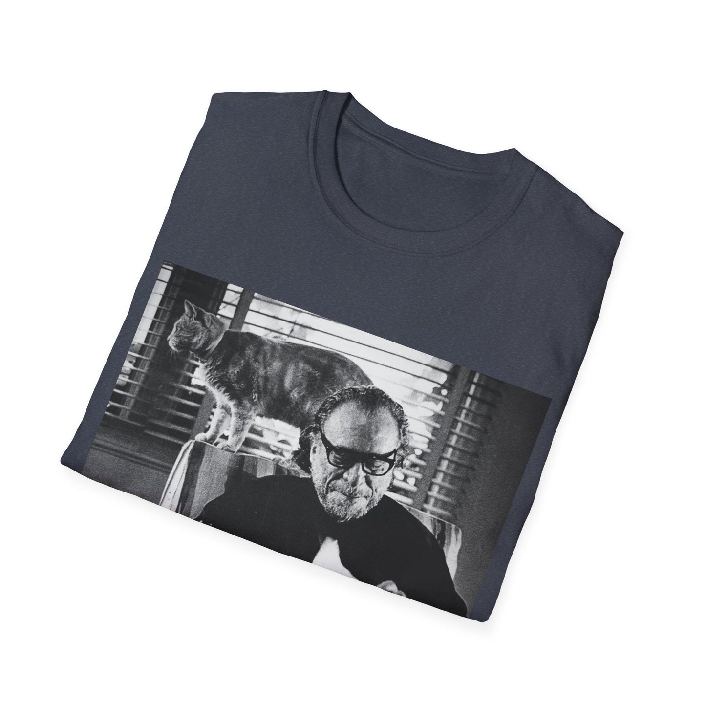 bukowski and butch the cat tshirt