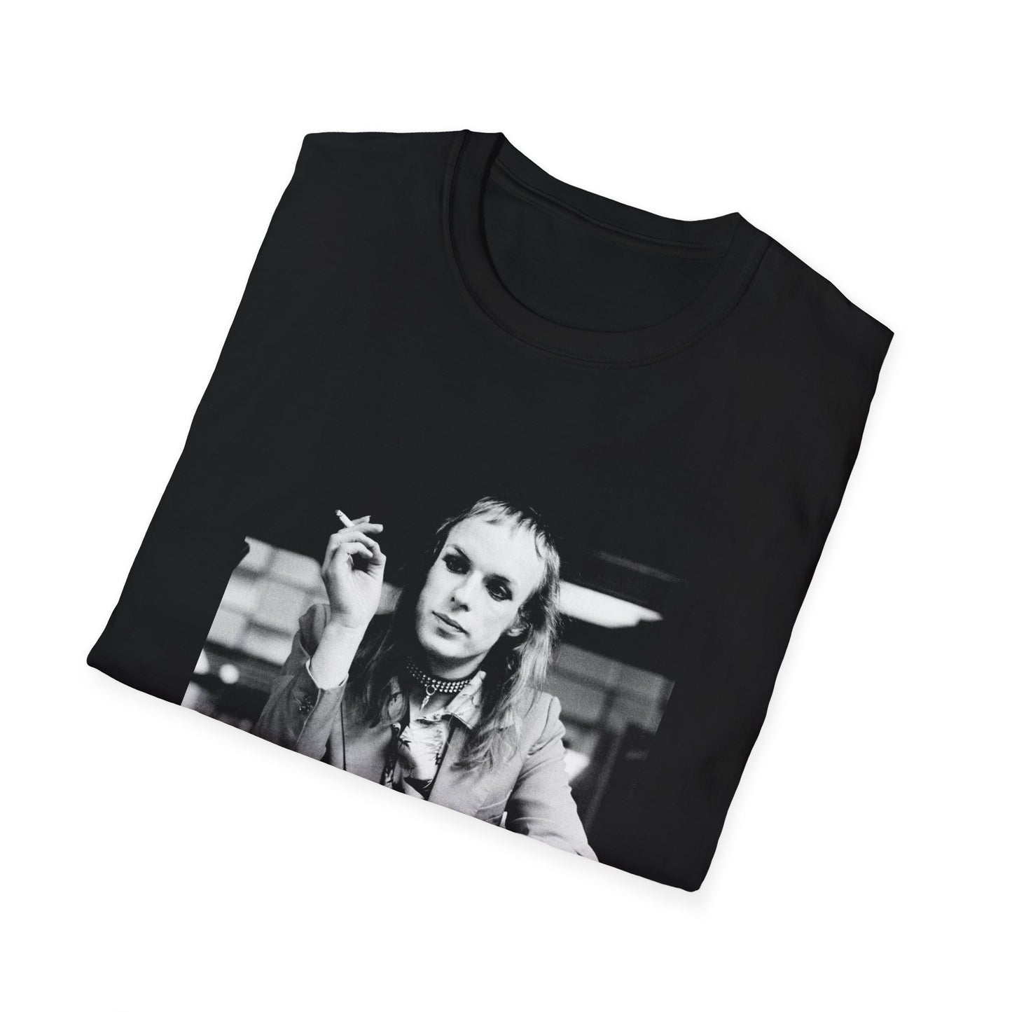 brian eno smoking at the console various colors tshirt