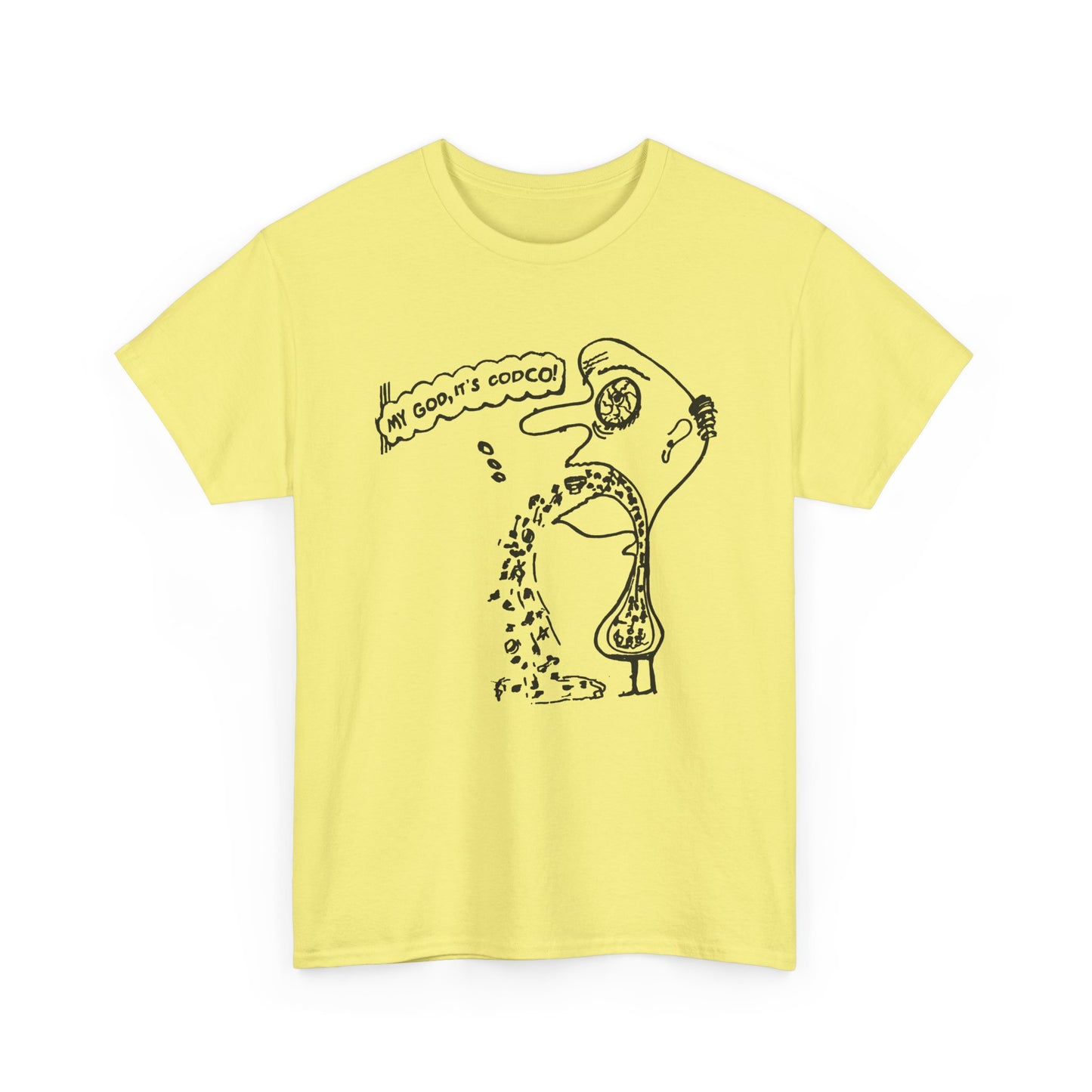 1988 newfoundland comedy tv show codco my god it's codco graphic reproduction tshirt