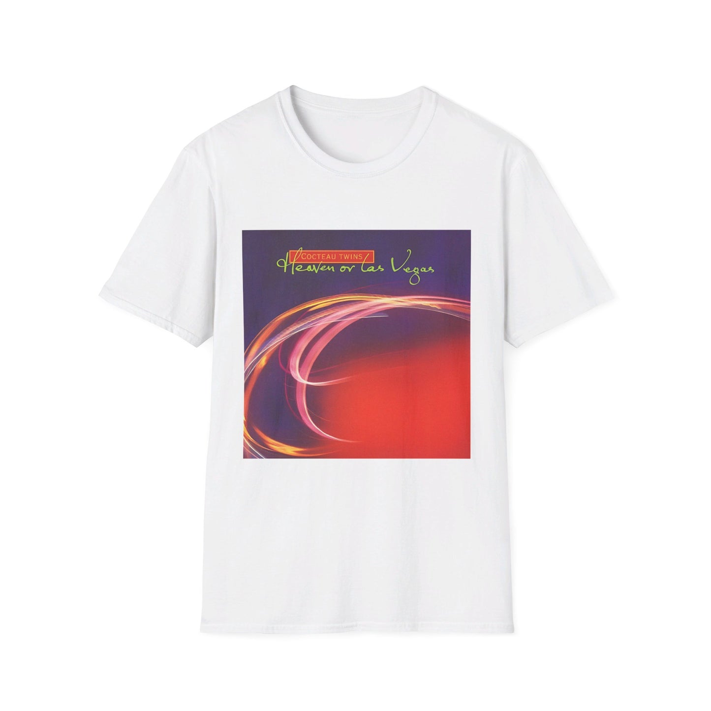 cocteau twins 1990 heaven or las vegas album tshirt