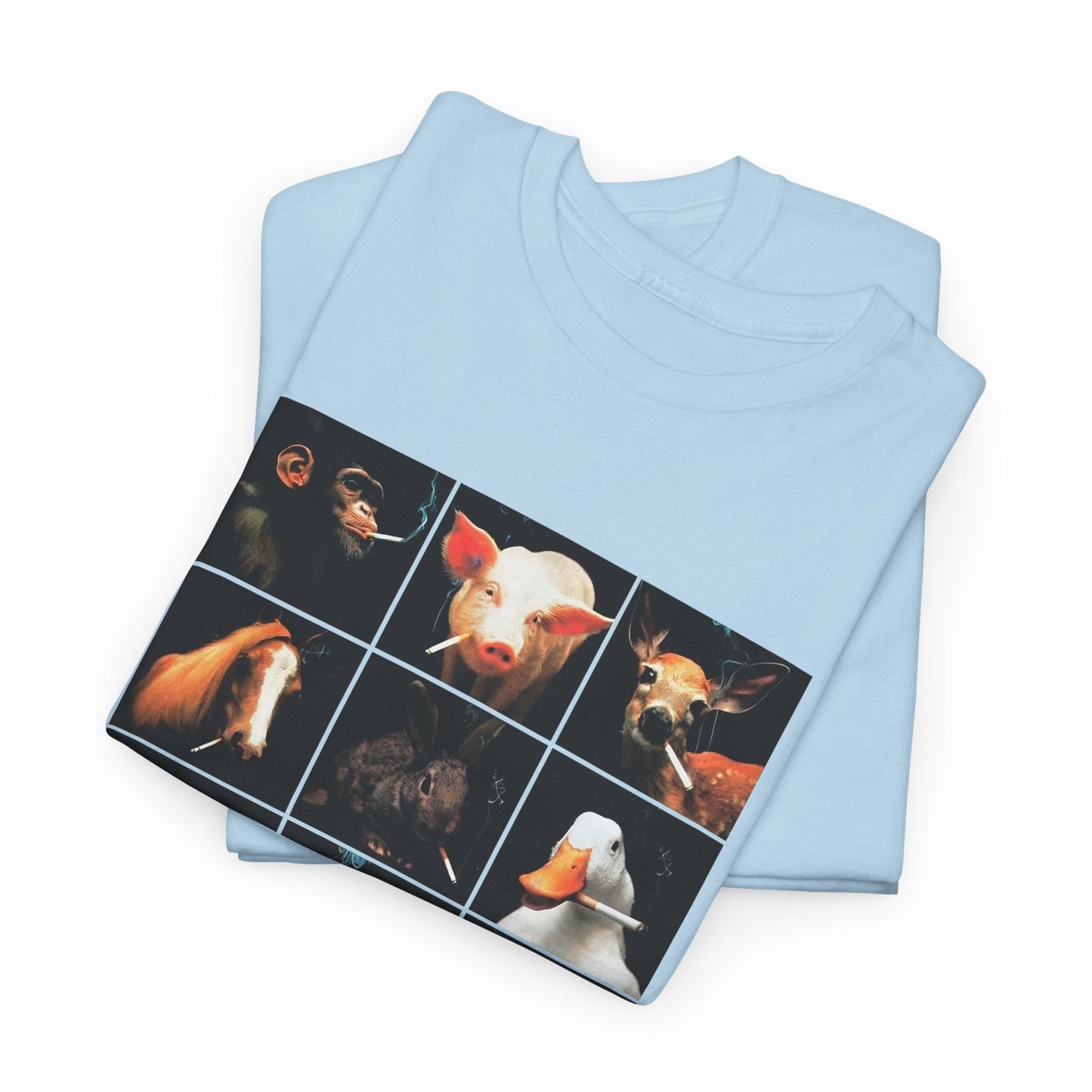 1990s anti smoking campaign poster it looks just as stupid when you do it reproduction tshirt