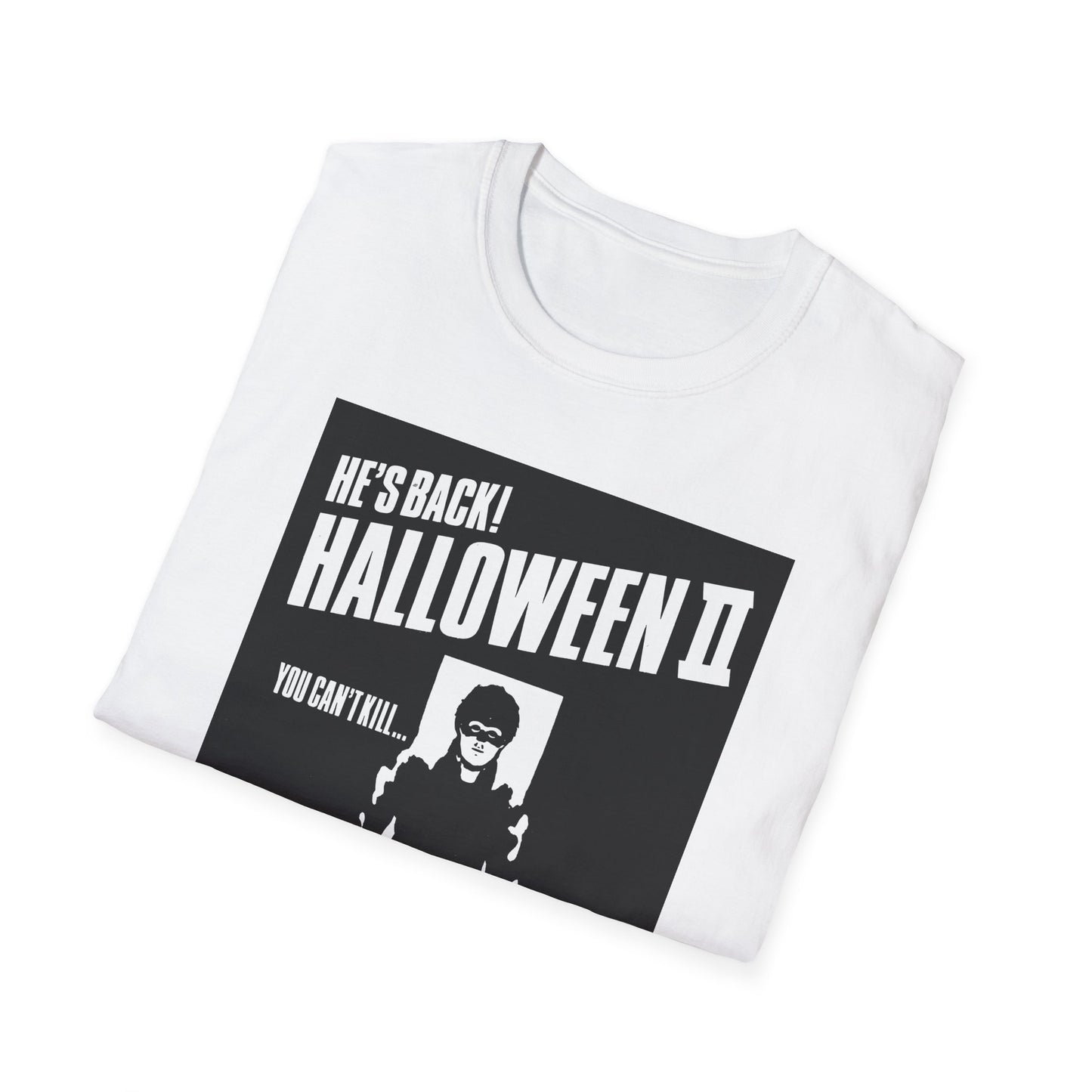halloween 2 tv guide ad graphic tshirt