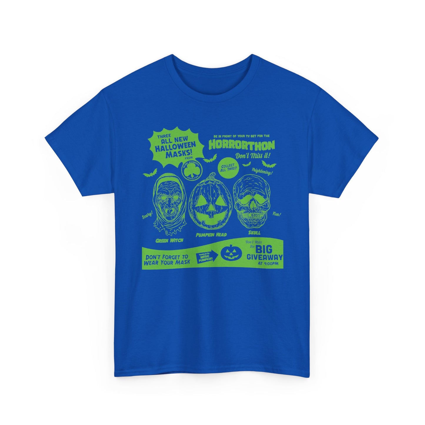 halloween 3 tv guide ad graphic 2 in green tshirt