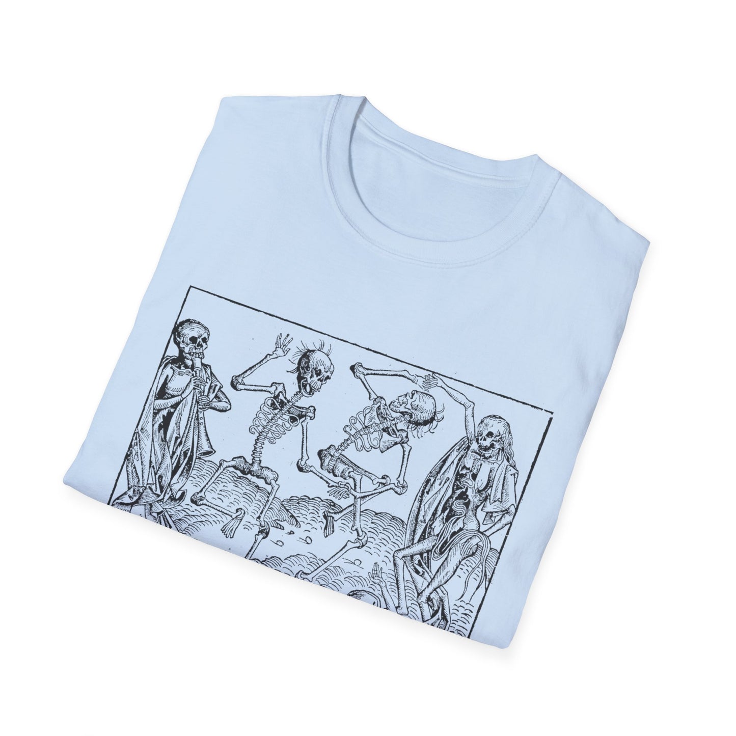 1493 michael wolgemut's dance of death tshirt