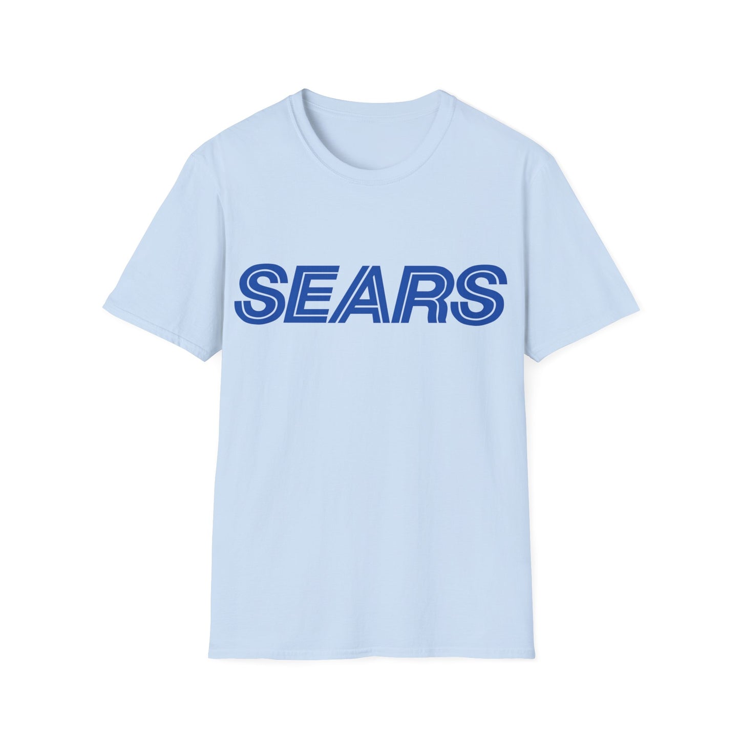 cool retro style sears with logo interesting cult classic style weird liminal space aesthetic ridiculous defunct department stores tshirt