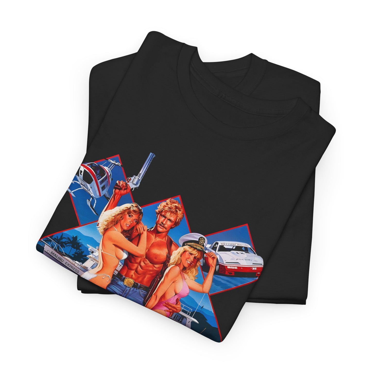 1985 malibu express movie poster tshirt