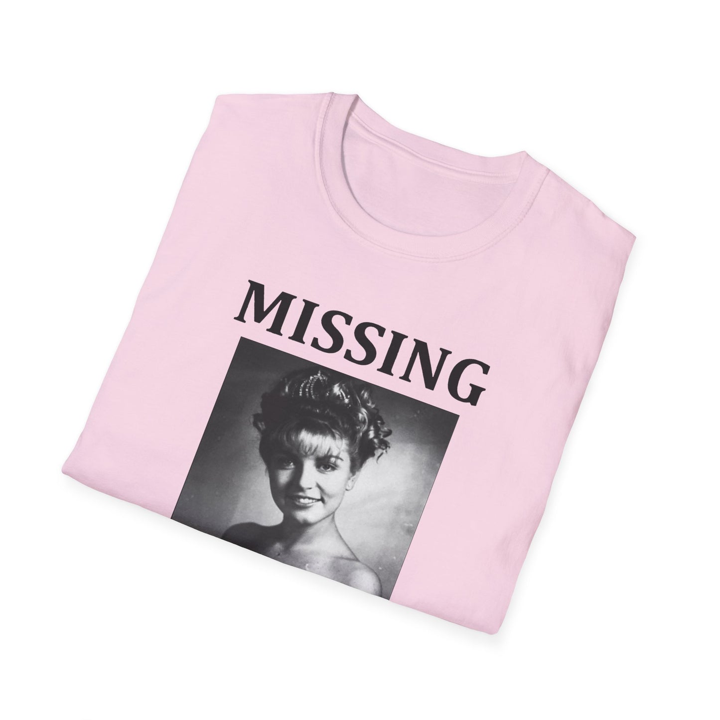 laura palmer missing poster tshirt