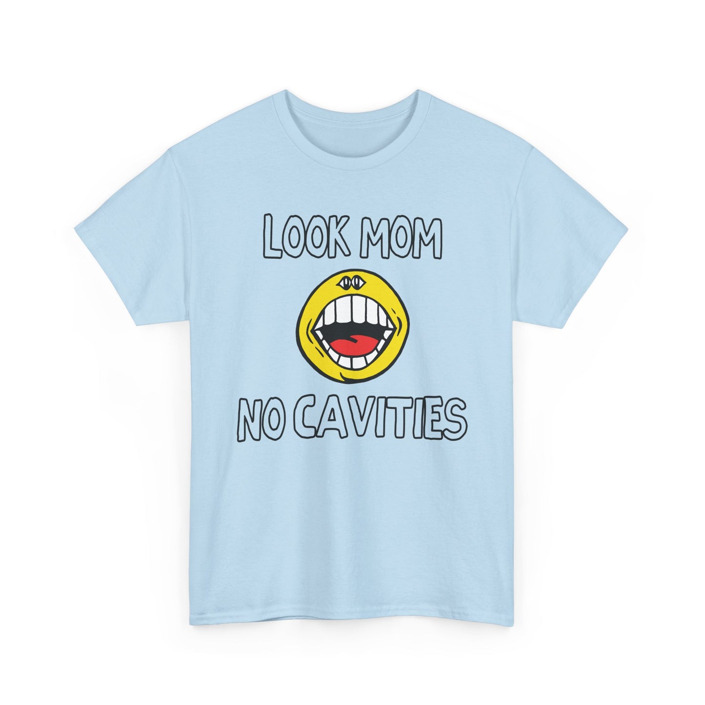 vintage look mom no cavities custom reproduction tshirt
