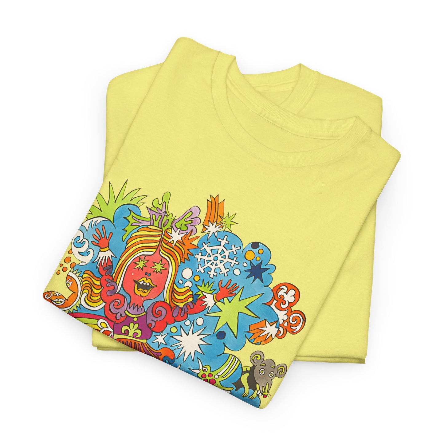 1970 stars slovak illustration by miroslav cipar reproduction tshirt