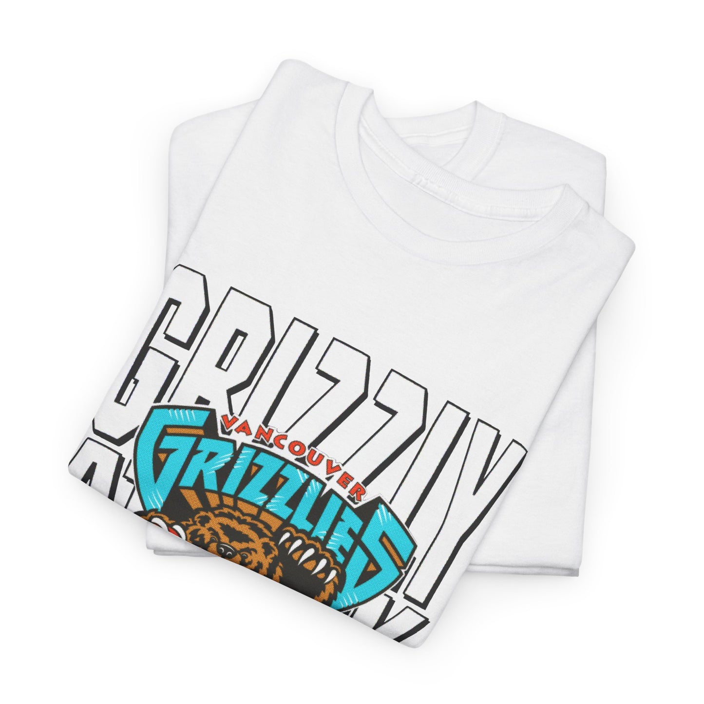 vintage vancouver grizzlies reproduction tshirt