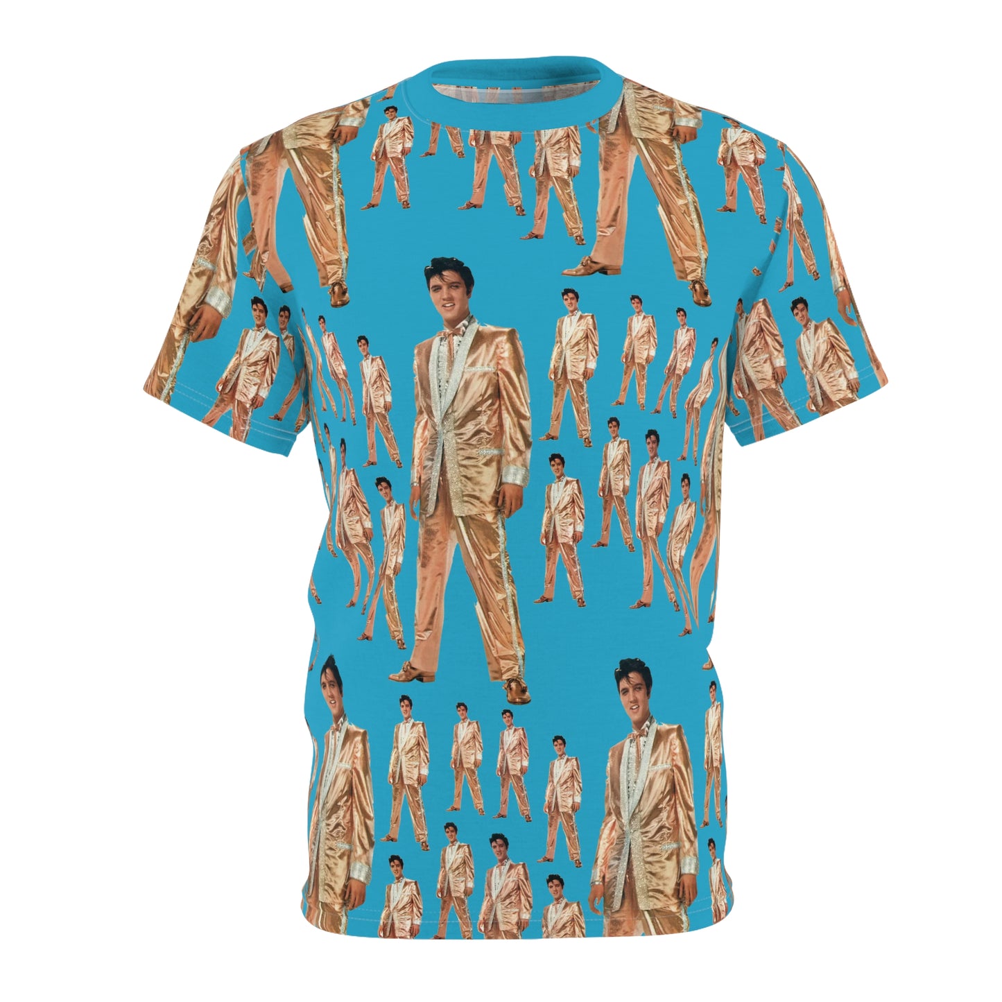 50,000,000 elvis fans can't be wrong all-over print tshirt