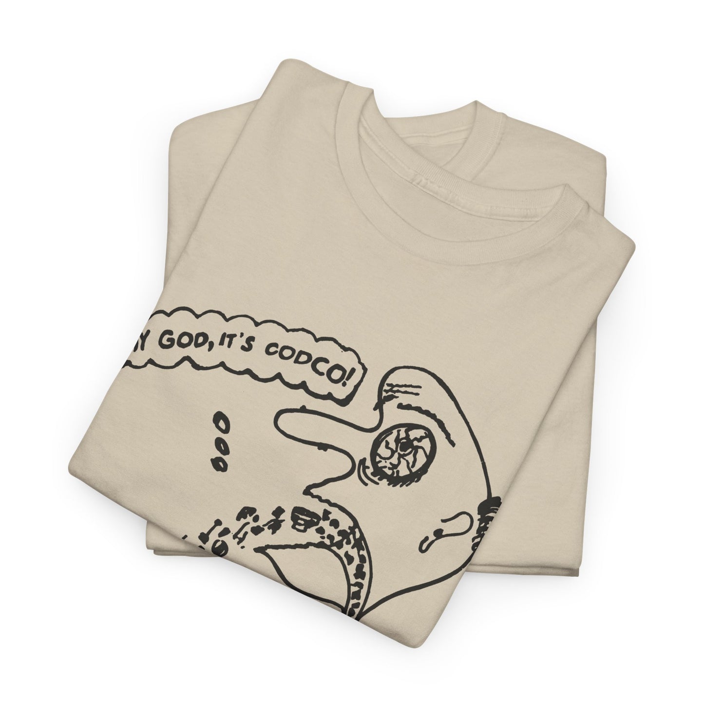 1988 newfoundland comedy tv show codco my god it's codco graphic reproduction tshirt